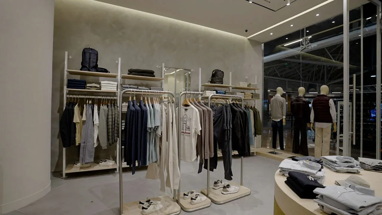 Scalpers boutique interior with contemporary retail design